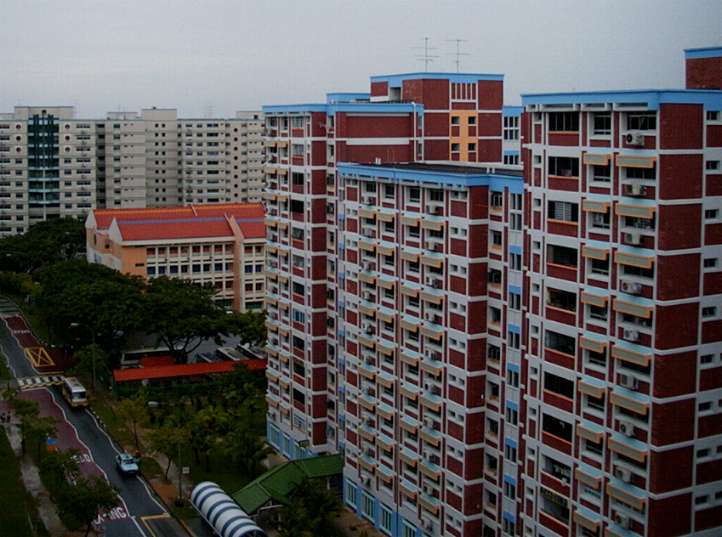 Pasir
                  Ris Primary School view from balcony